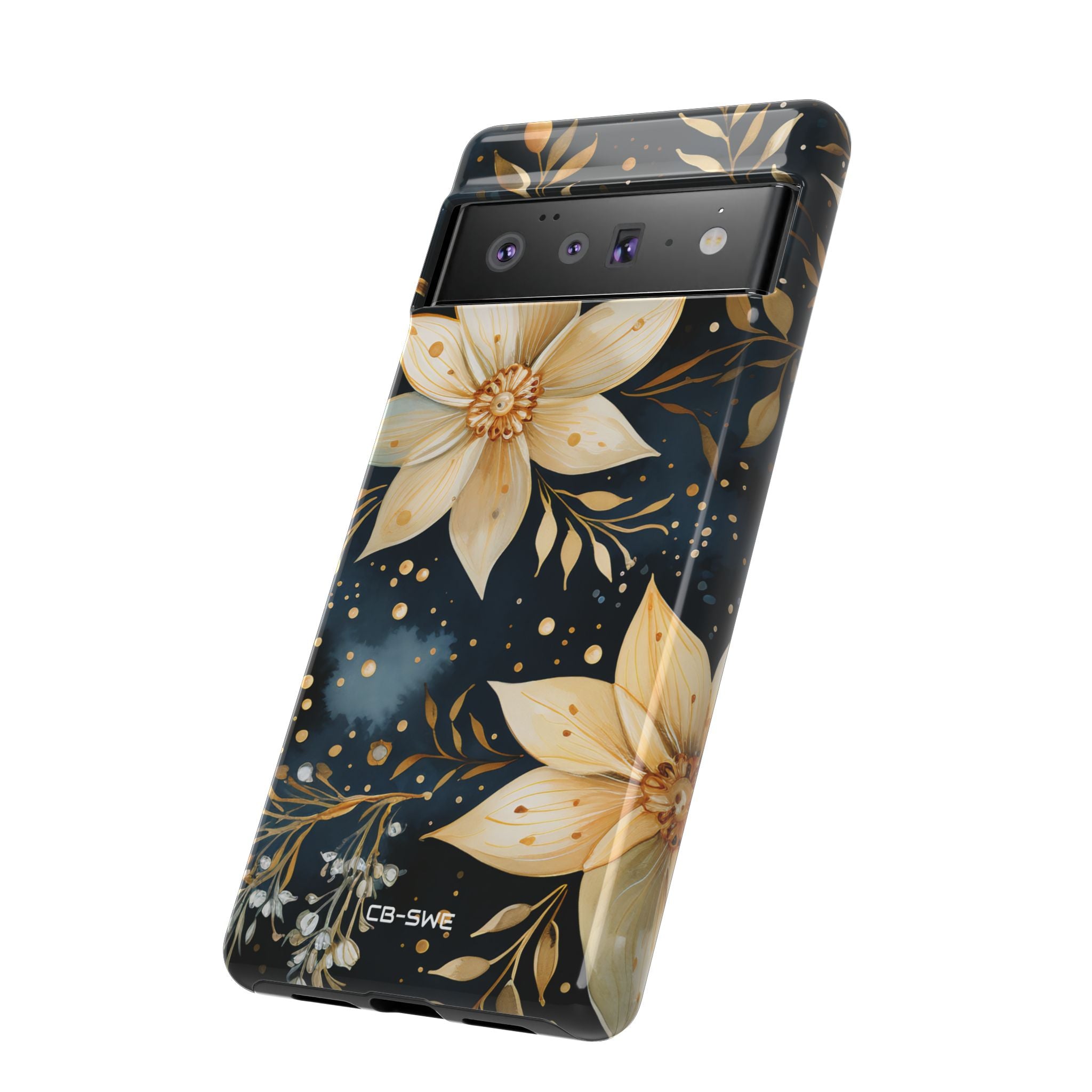 Floral Elegance Flourishes - Google Pixel Case