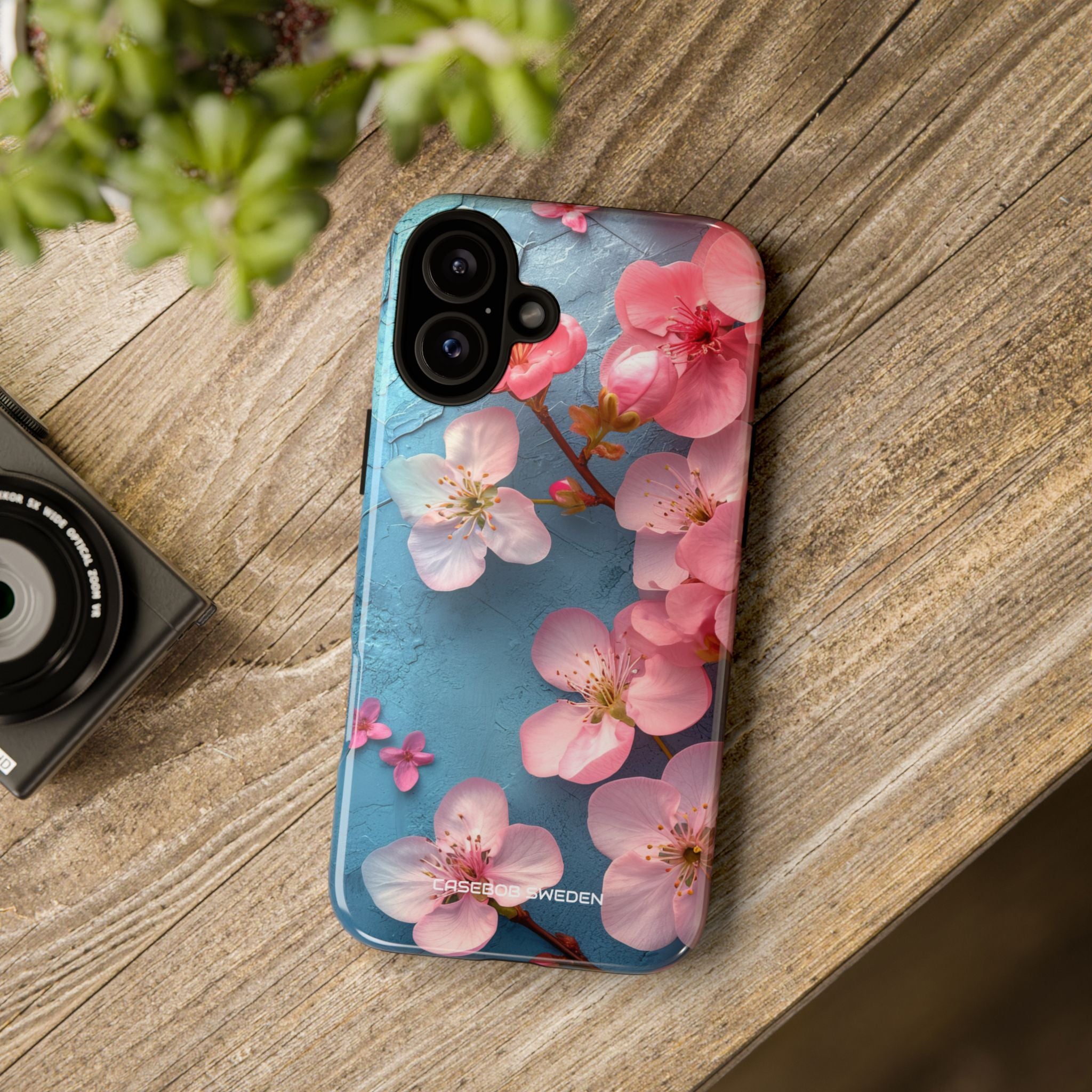 Blossom Serenity Case - Tough iPhone 16 Phone Case