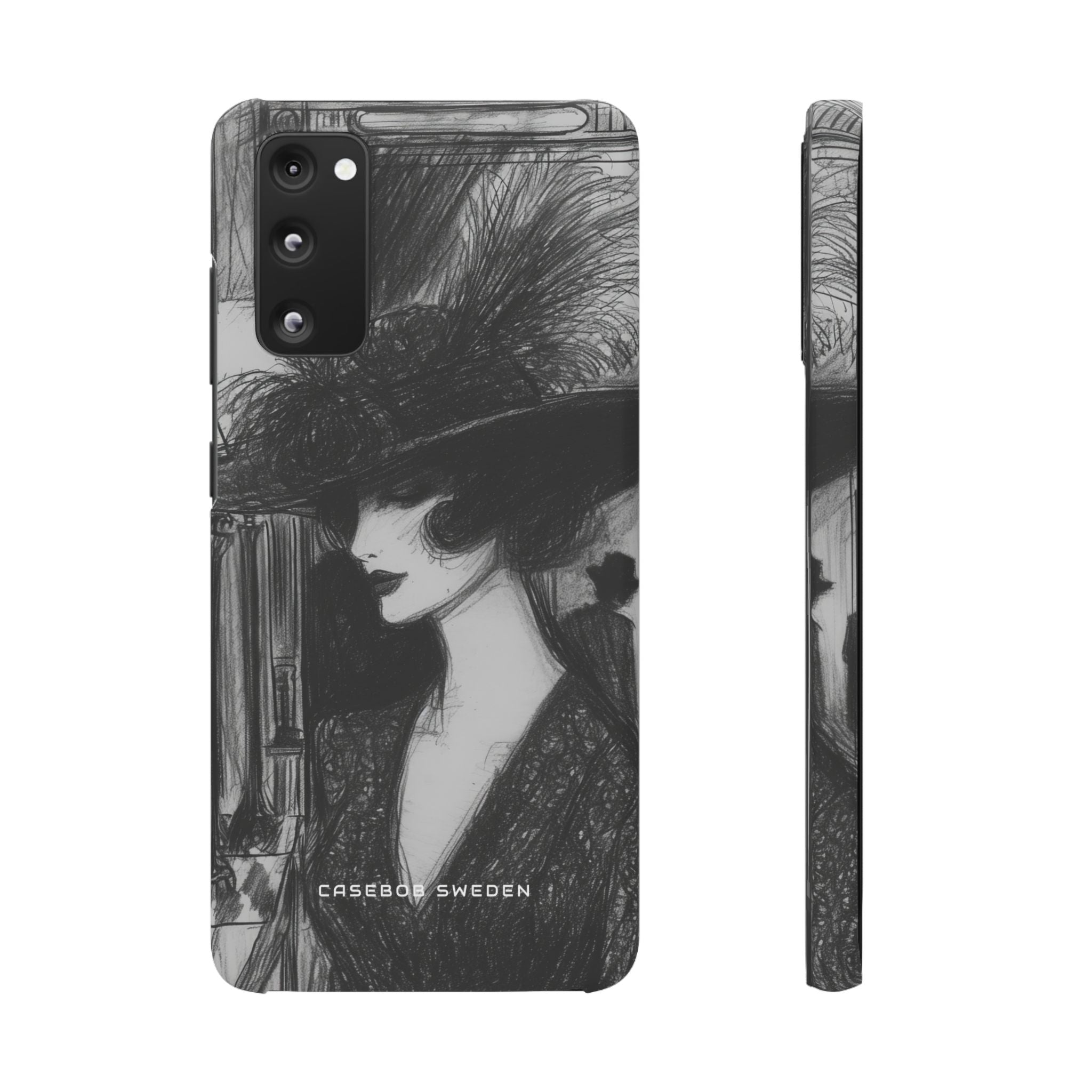 Timeless Elegance in Monochrome Samsung S20 - Slim Phone Case