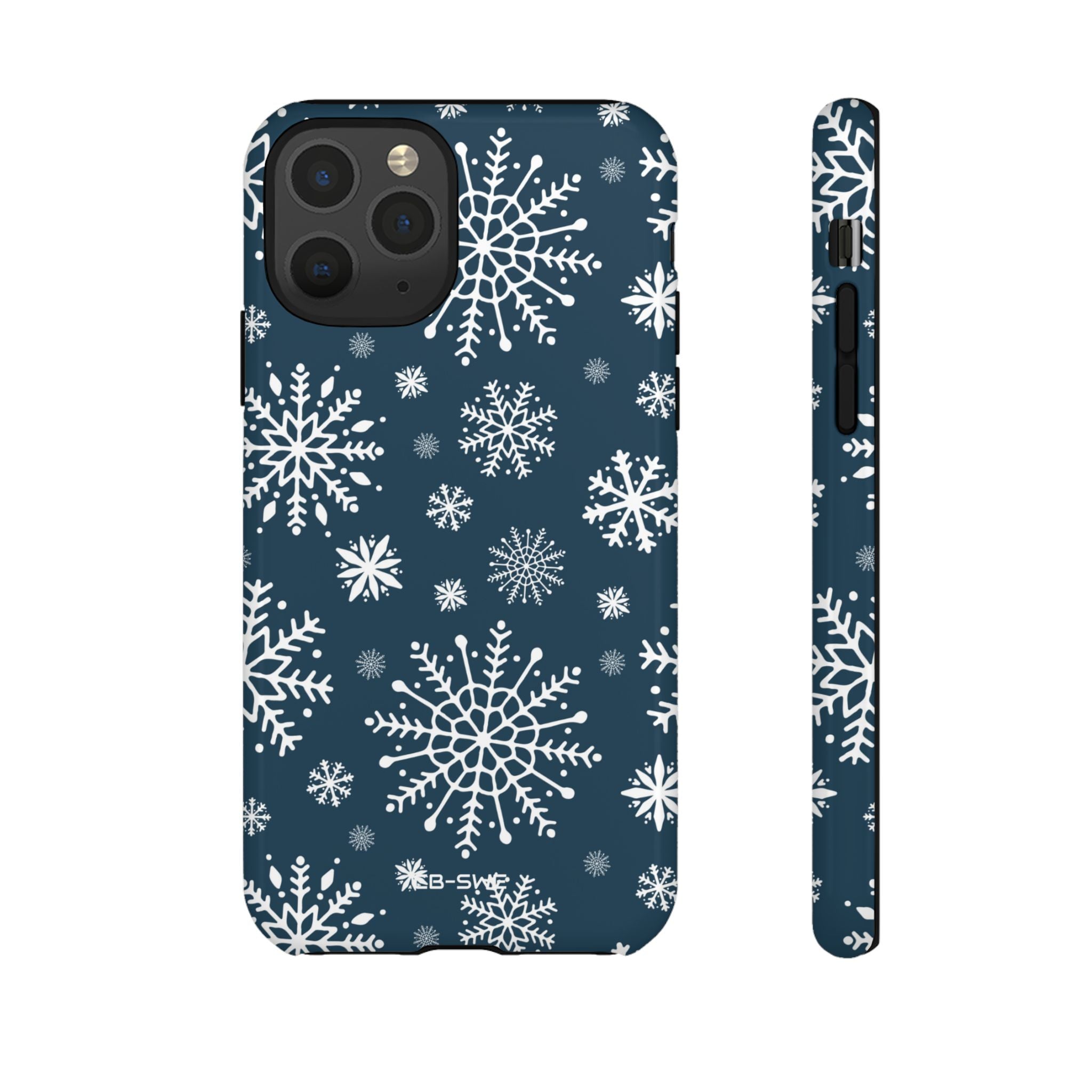 Snowflakes Dance Gracefully - iPhone Case