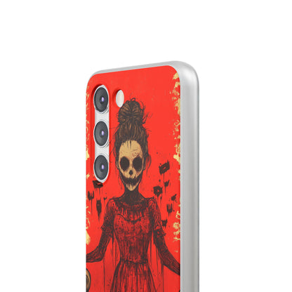 Haunting Scarlet Descent Samsung S23 - Flexi Phone Case