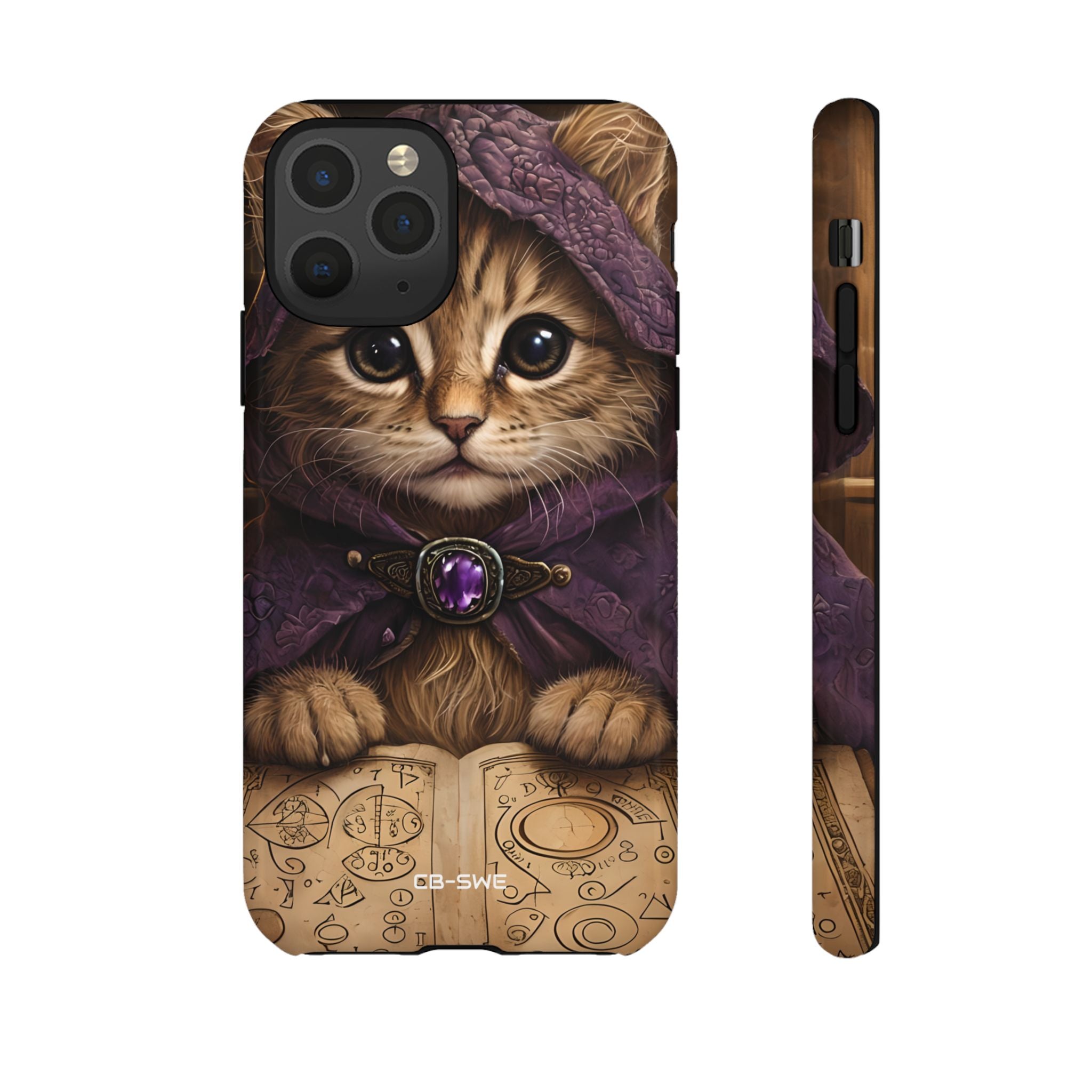 Mystical Wizard Cat - iPhone Case