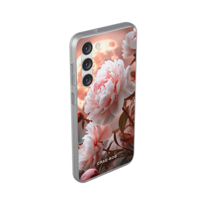 Peony Moonlight Samsung S23 Plus Case - Soft