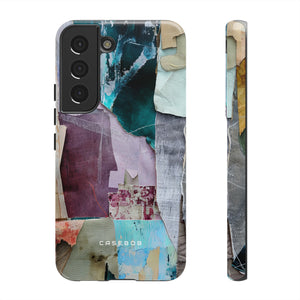 Textured Fabric Fusion - Protective Phone Case