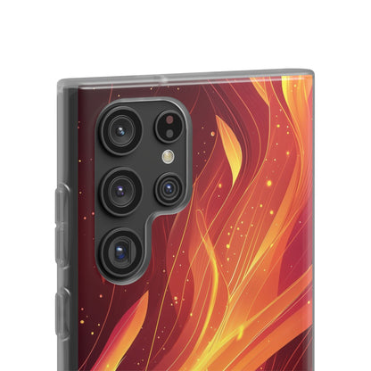 Flaming Flow Samsung S22 Ultra Case - Soft