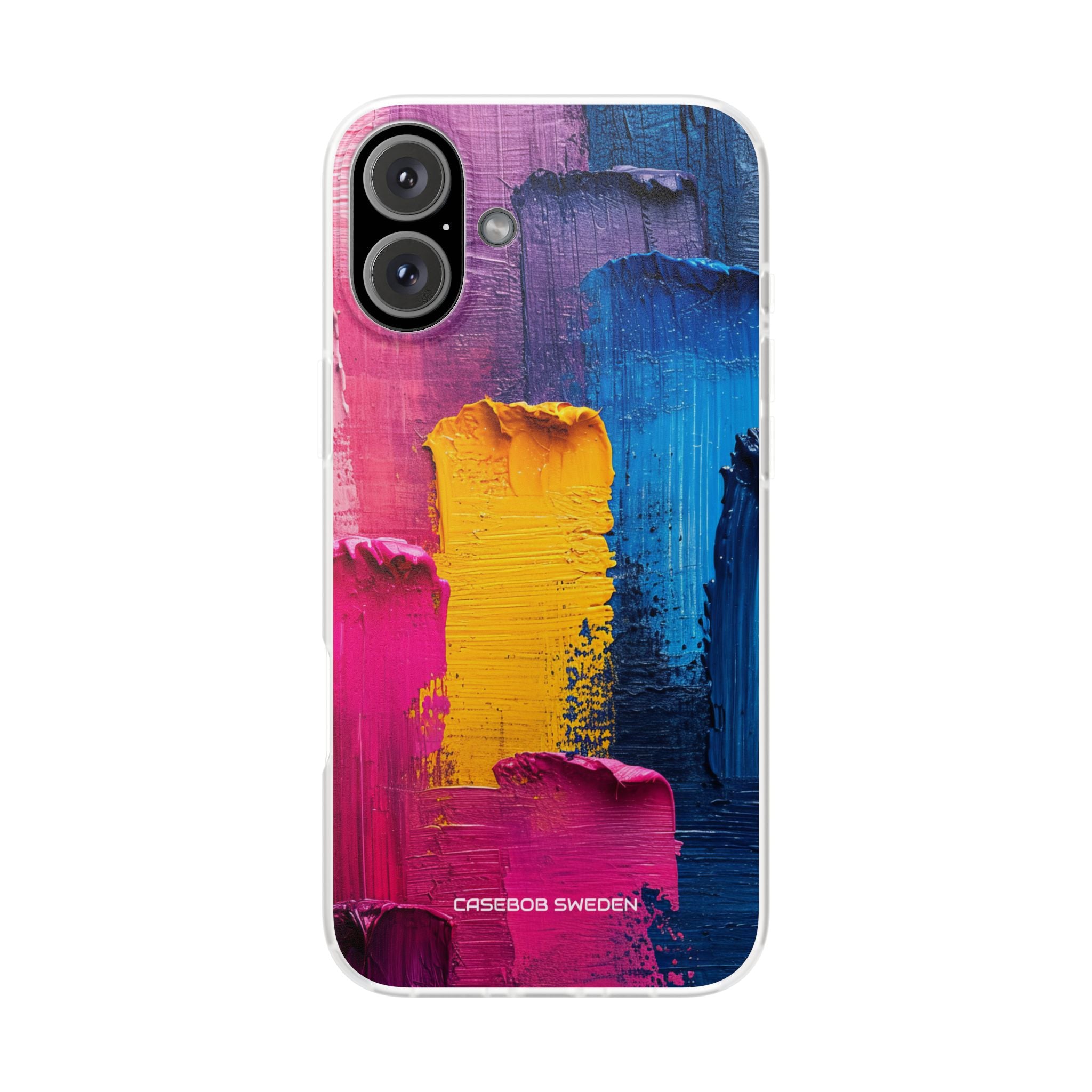 Bold Abstract Texture - Flexi iPhone 16 Phone Case