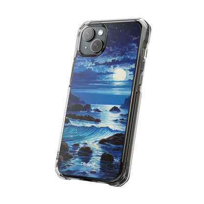 Moonlit Sea Dance iPhone Case - Impact