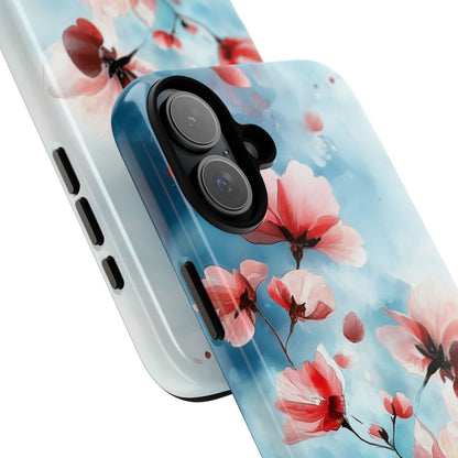Pink Bloom iPhone 16 Plus Case - Tough