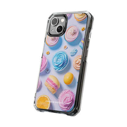 Pastel Whimsy Desserts - Clear Impact iPhone 14 Phone Case