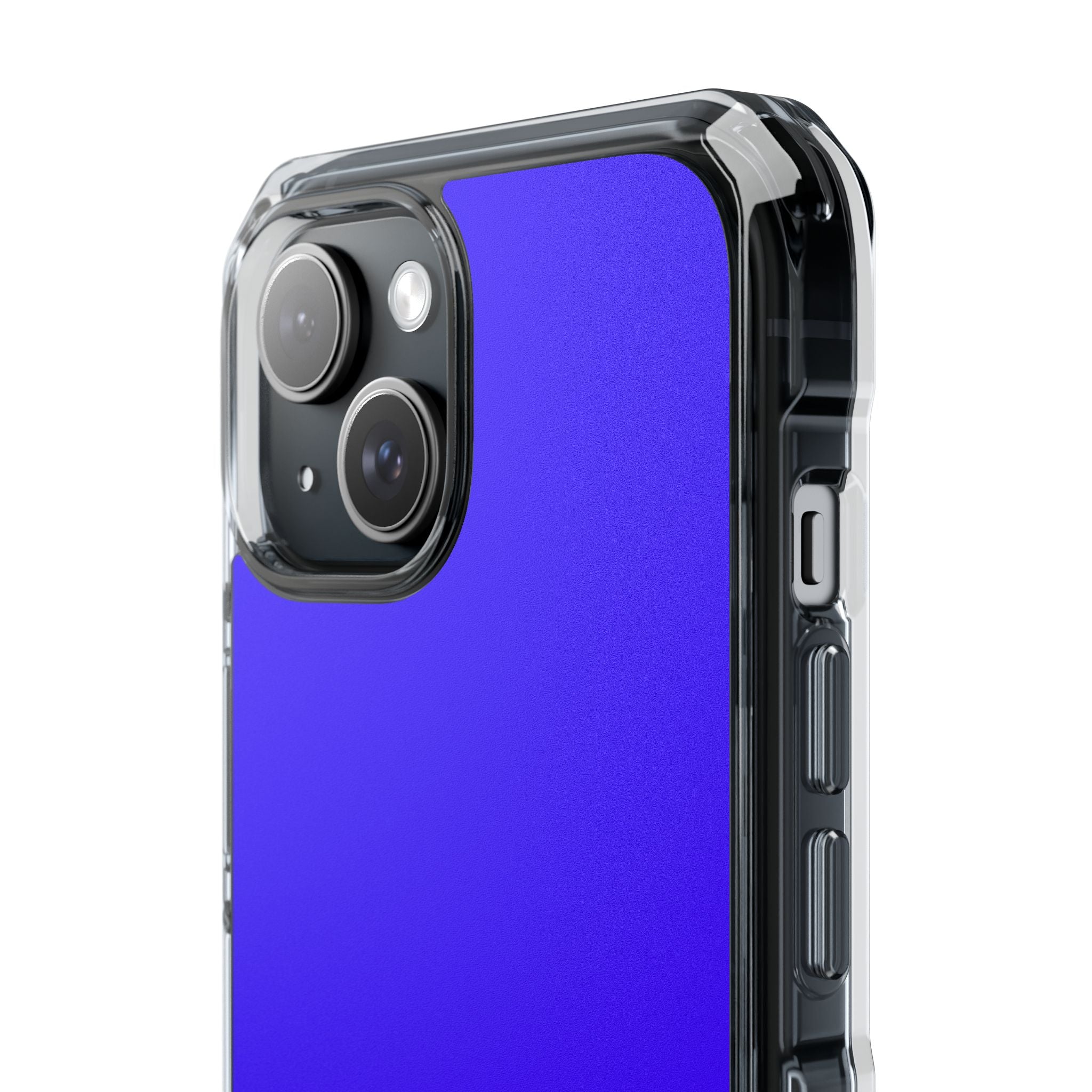 Ultramarine Blue - Clear Impact Case for iPhone