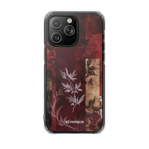 Marsala Design Showcase | Handyhülle für iPhone (Clear Impact Case – magnetisch) 