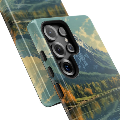 Mountain Reflects Calm - Samsung Case