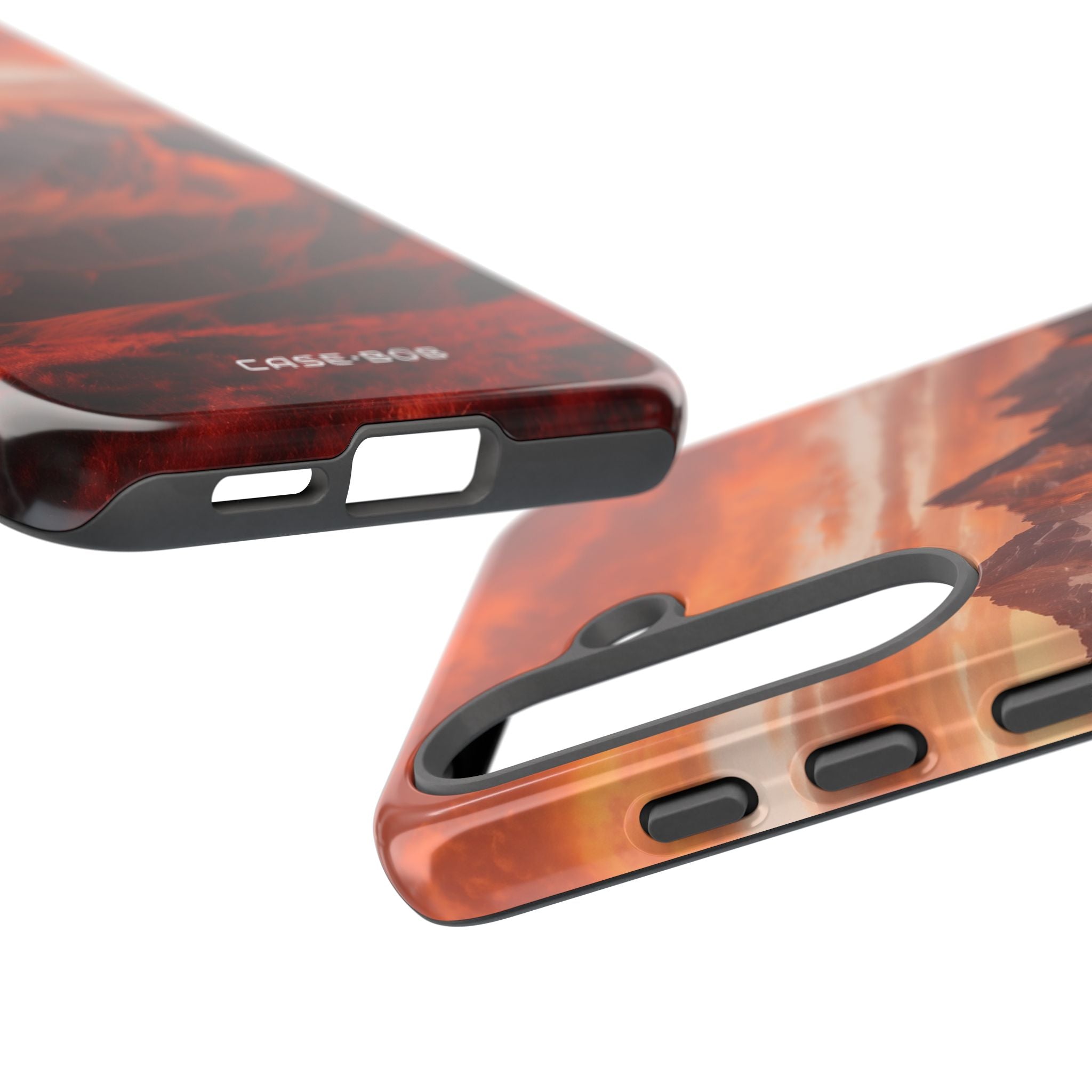 Jagged Glow Samsung S25 Case - Tough