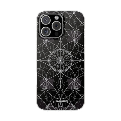 Radiant Petal Orbit iPhone 16 Pro Max Case - Soft