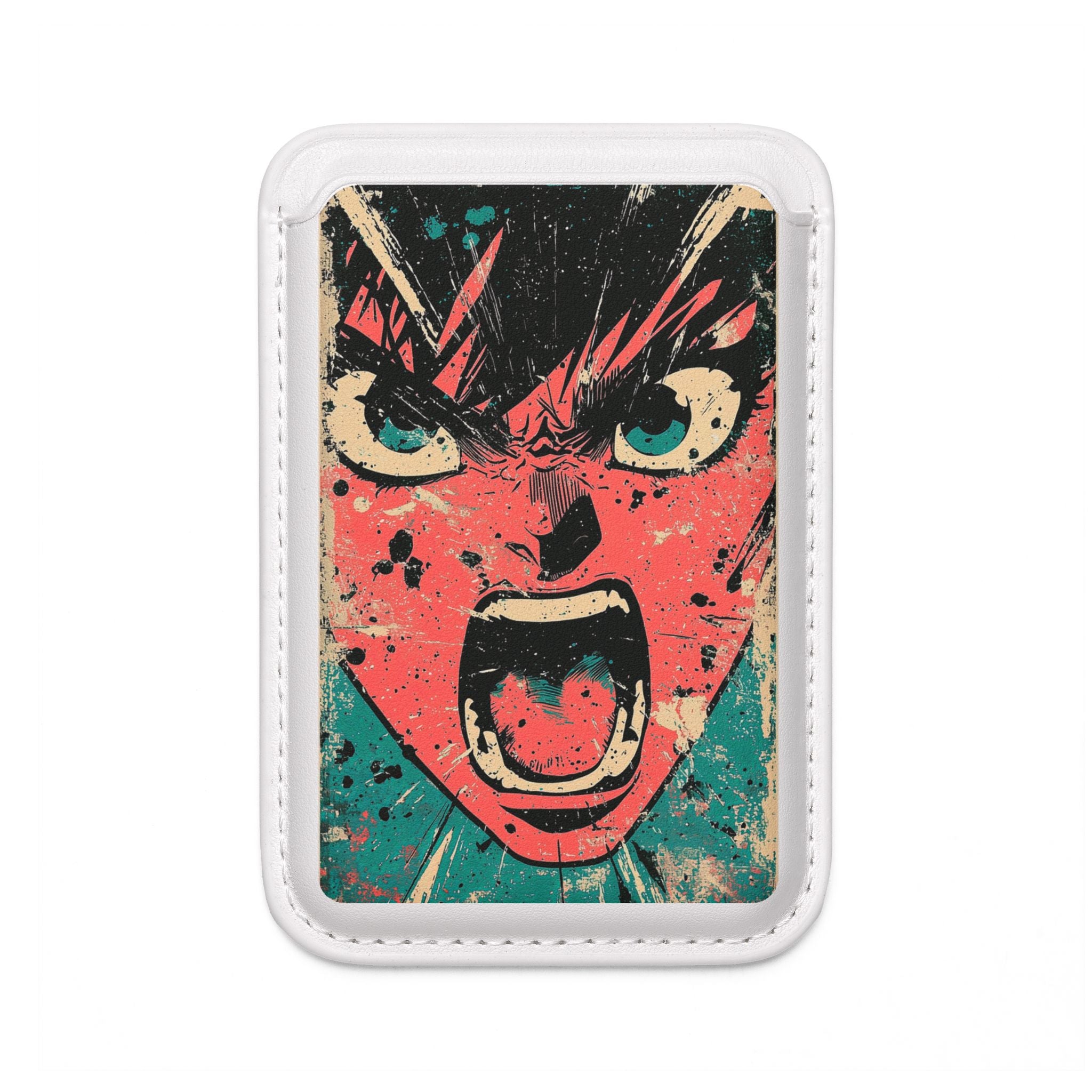 Shouting Face Burst Wallet – MagSafe Ready