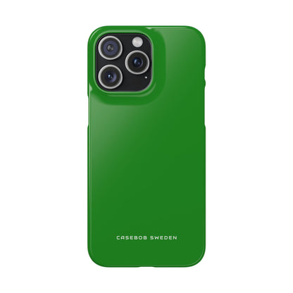 Forest Green iPhone 15 - Slim Phone Case