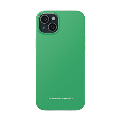 Medium Sea Green iPhone 15 - Flexi Phone Case