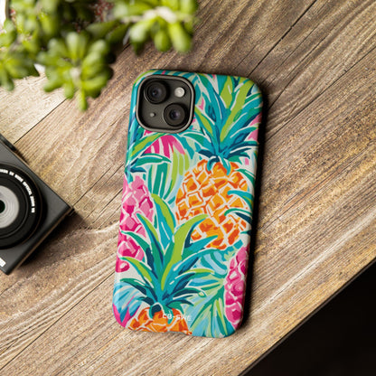 Pineapples Dance Bright - iPhone Case