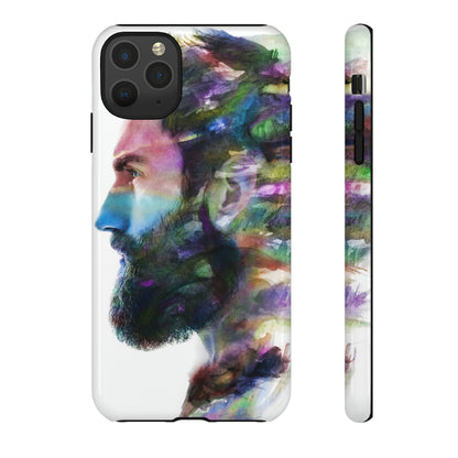 Watercolor Portrait - Protective Phone Case