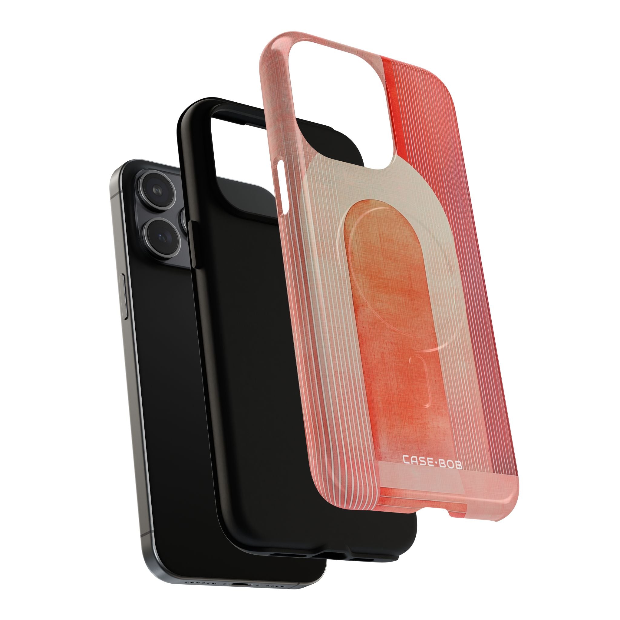 Crimson Arches iPhone 15 Pro Max Case - Tough+
