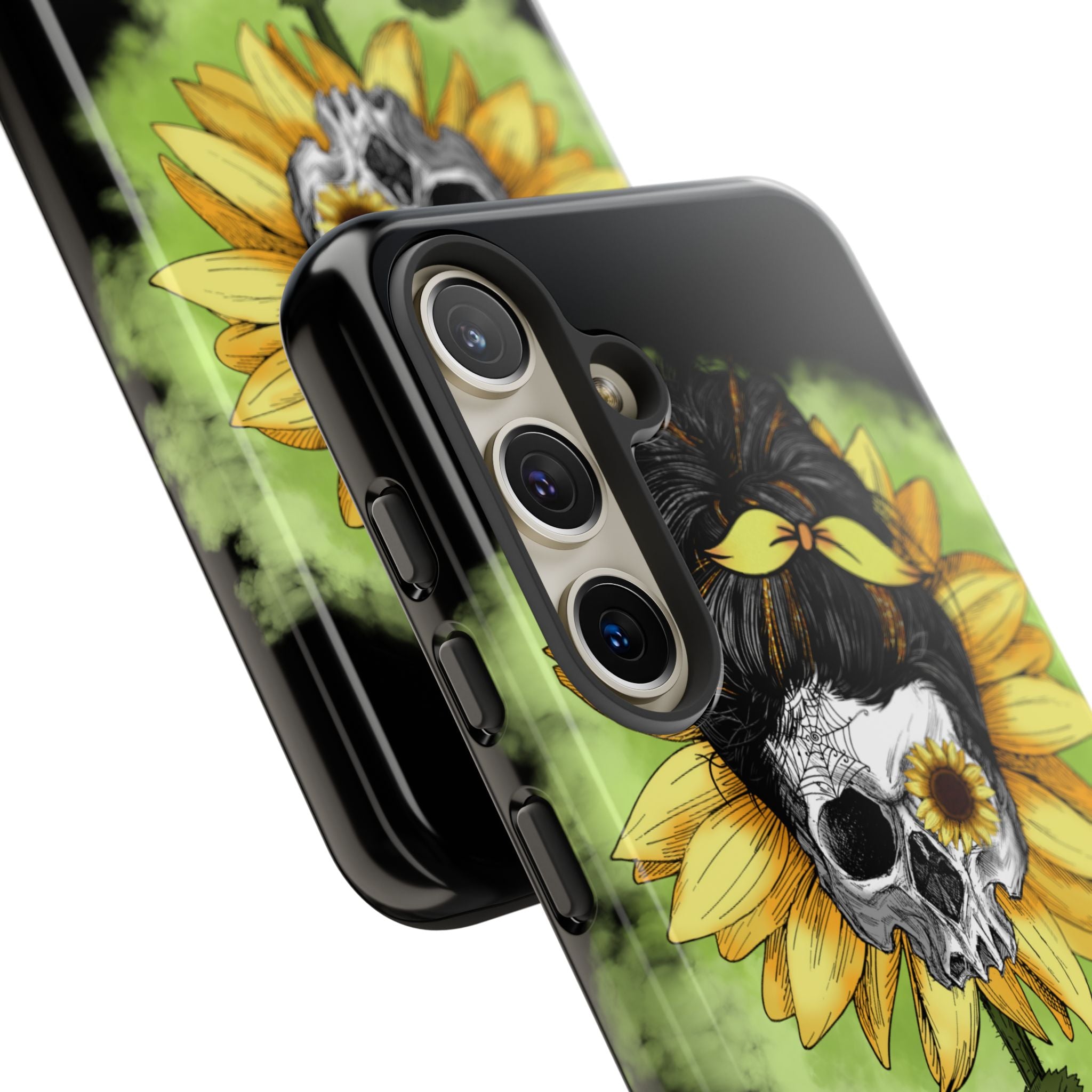 Sunflower Skull Fusion - Samsung Case