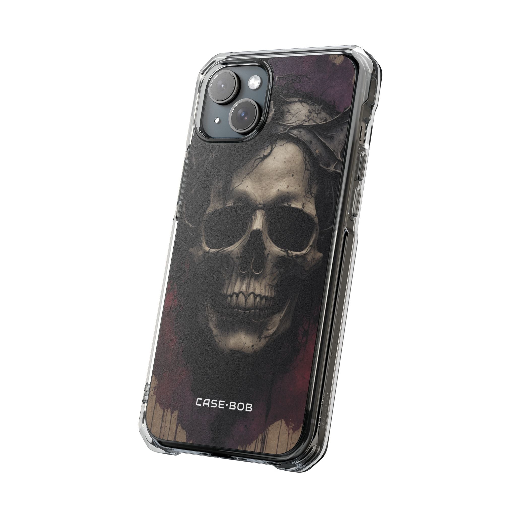 Gothic Skull Crown iPhone 15 Plus Case - Impact