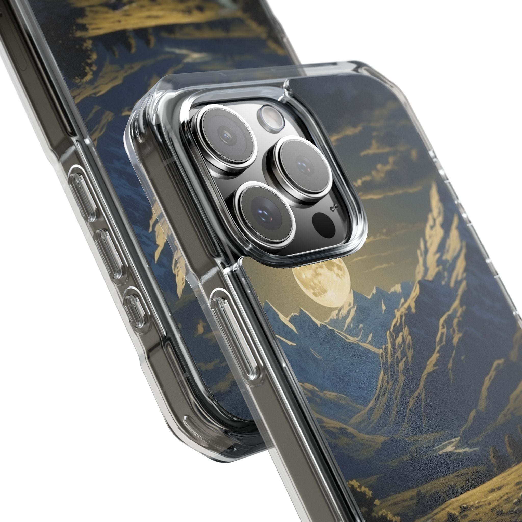 Moonlight Guides River iPhone Case - Impact