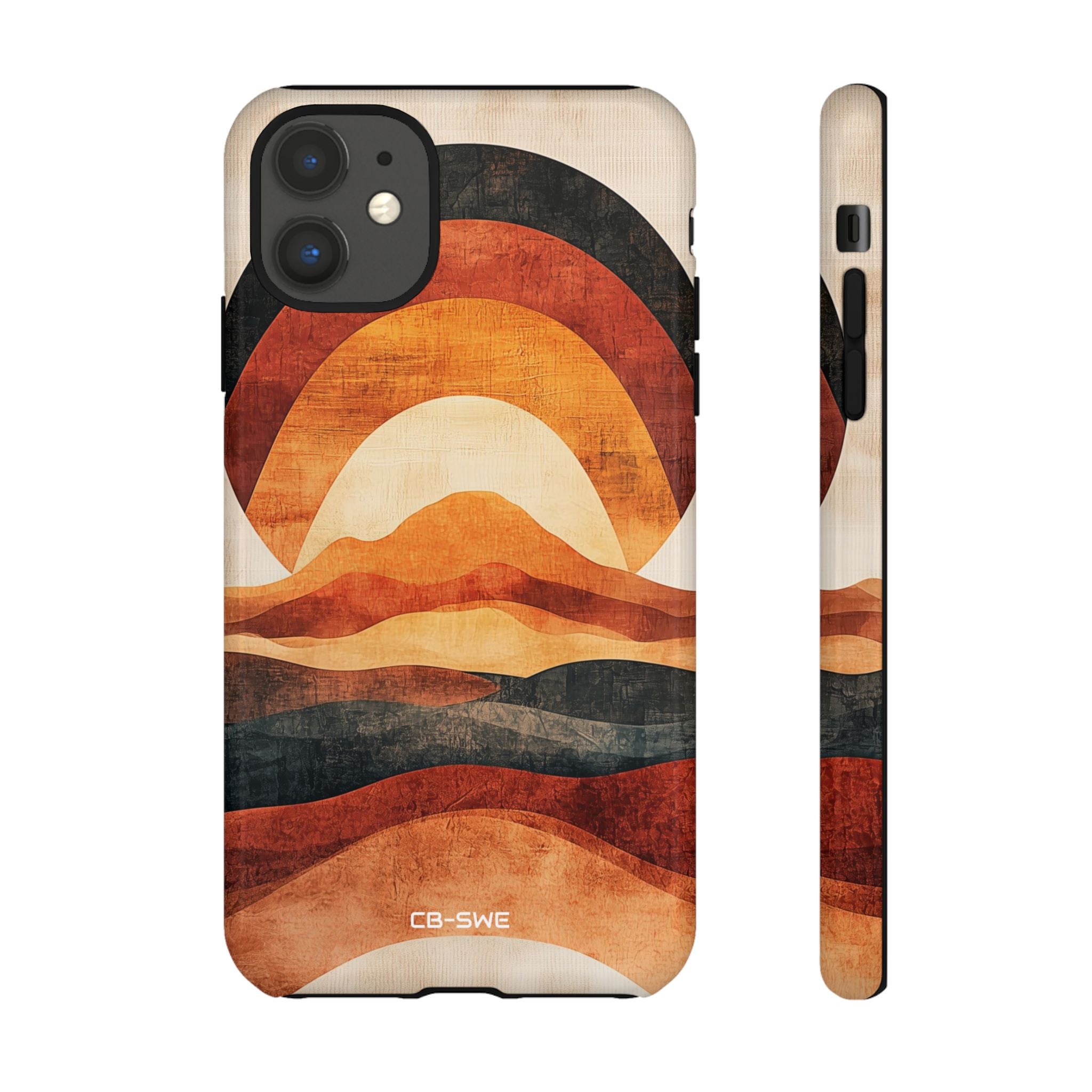 Sunrise Embraces Mountains - iPhone Case