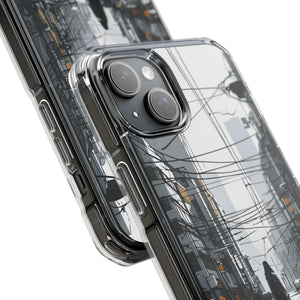 Urban Solitude - Phone Case for iPhone (Clear Impact - Magnetic)