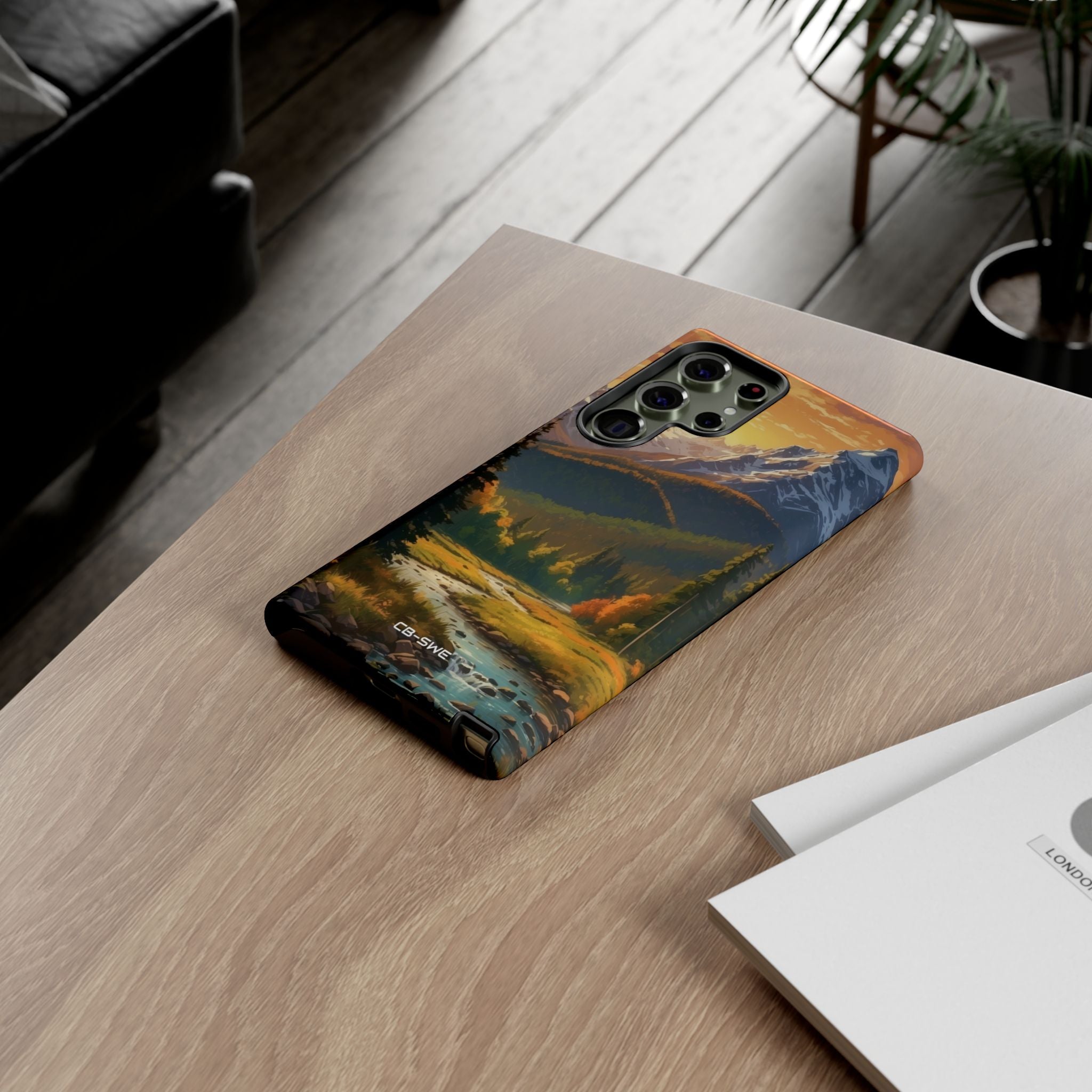 Mountain Reflections Glimmer - Samsung Case