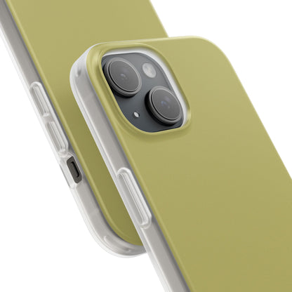 Dark Khaki iPhone 15 - Flexi Phone Case