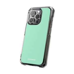 Magic Mint | Phone Case for iPhone (Clear Impact Case - Magnetic)