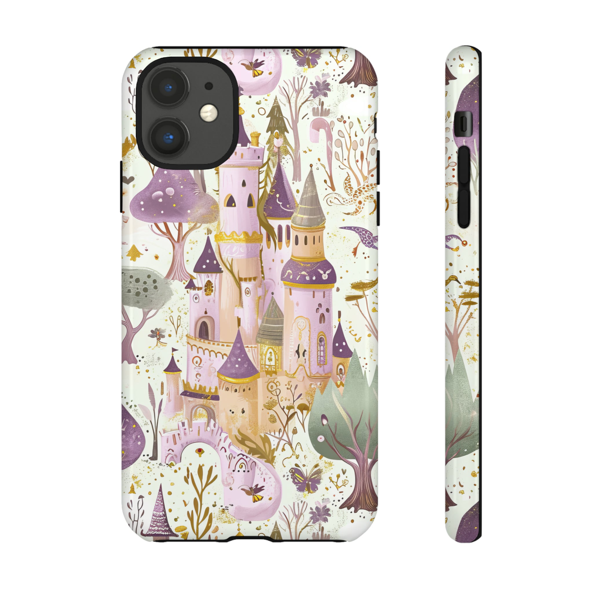 Fairytale Castles Pastel Dream - Protective Phone Case