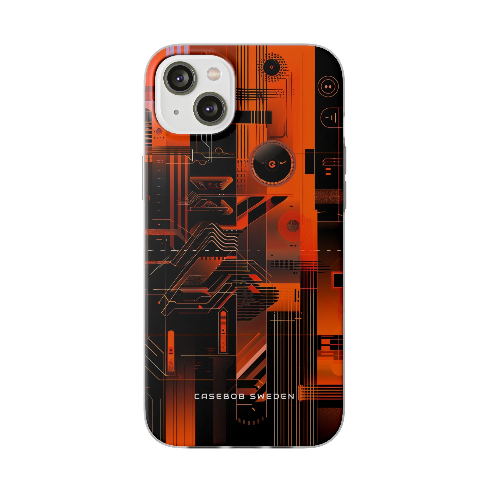 Gradient Circuitburst iPhone 14 - Flexi Phone Case