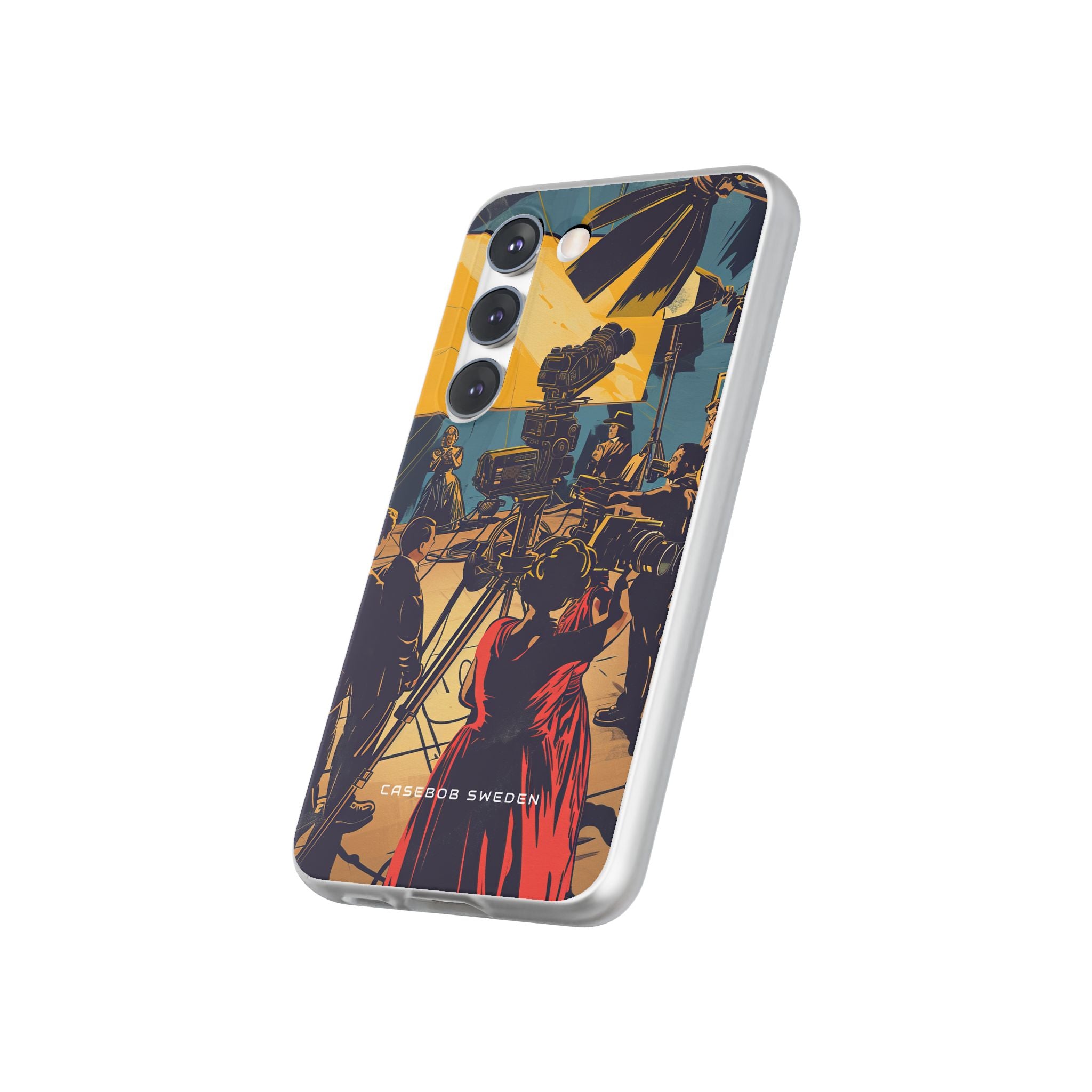 Golden Era Cinematic Spotlight Samsung S23 - Flexi Phone Case