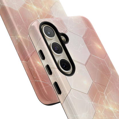 Honeycomb Glow Samsung S24 Plus Case - Tough
