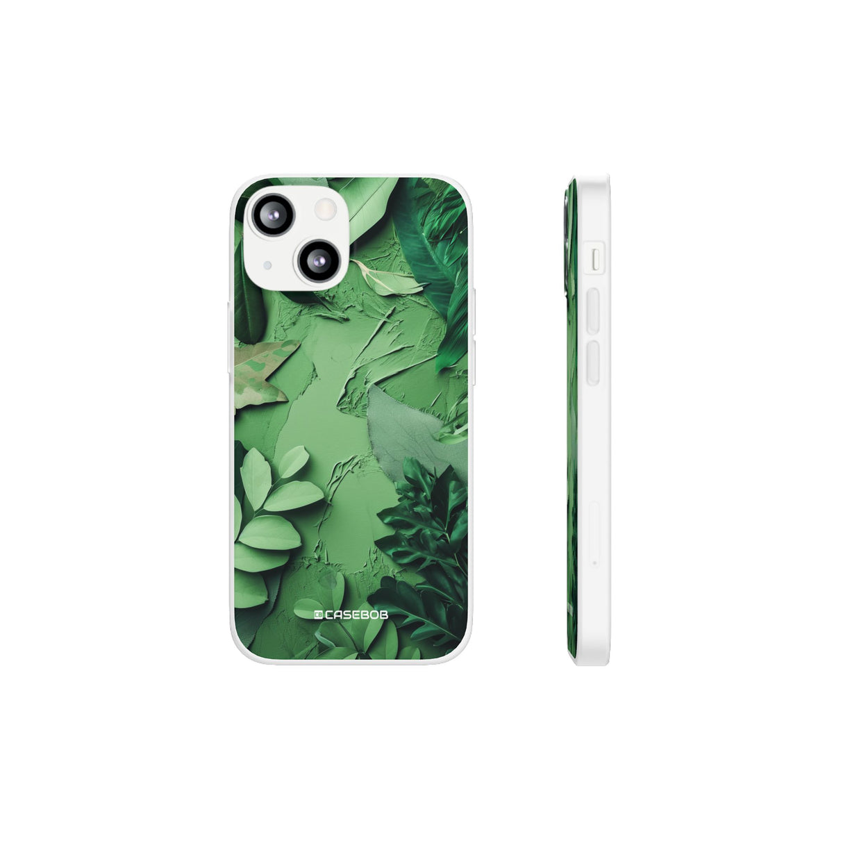 Pantone Greene Design | Handyhülle für iPhone (Flexible Hülle)