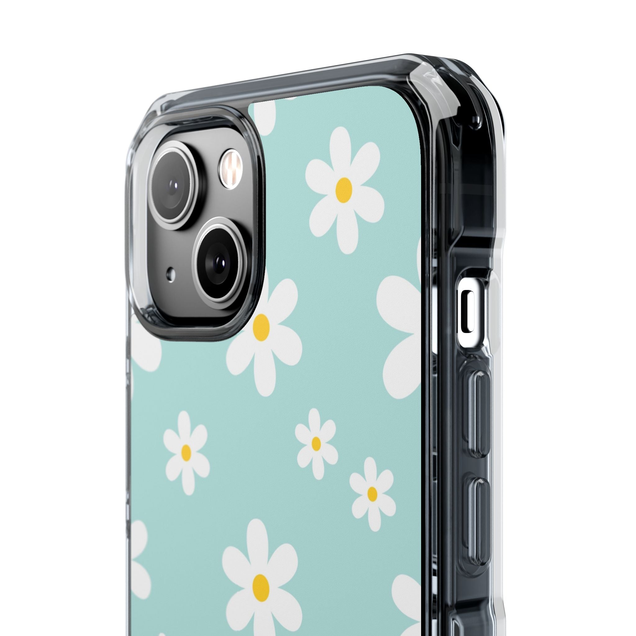 Daisies On Blue iPhone Case - Impact