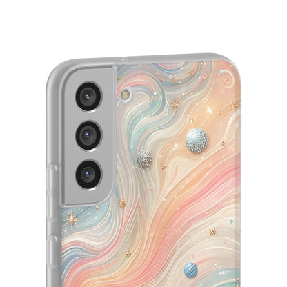 Iridescent Swirls Samsung S22 Plus Case - Soft