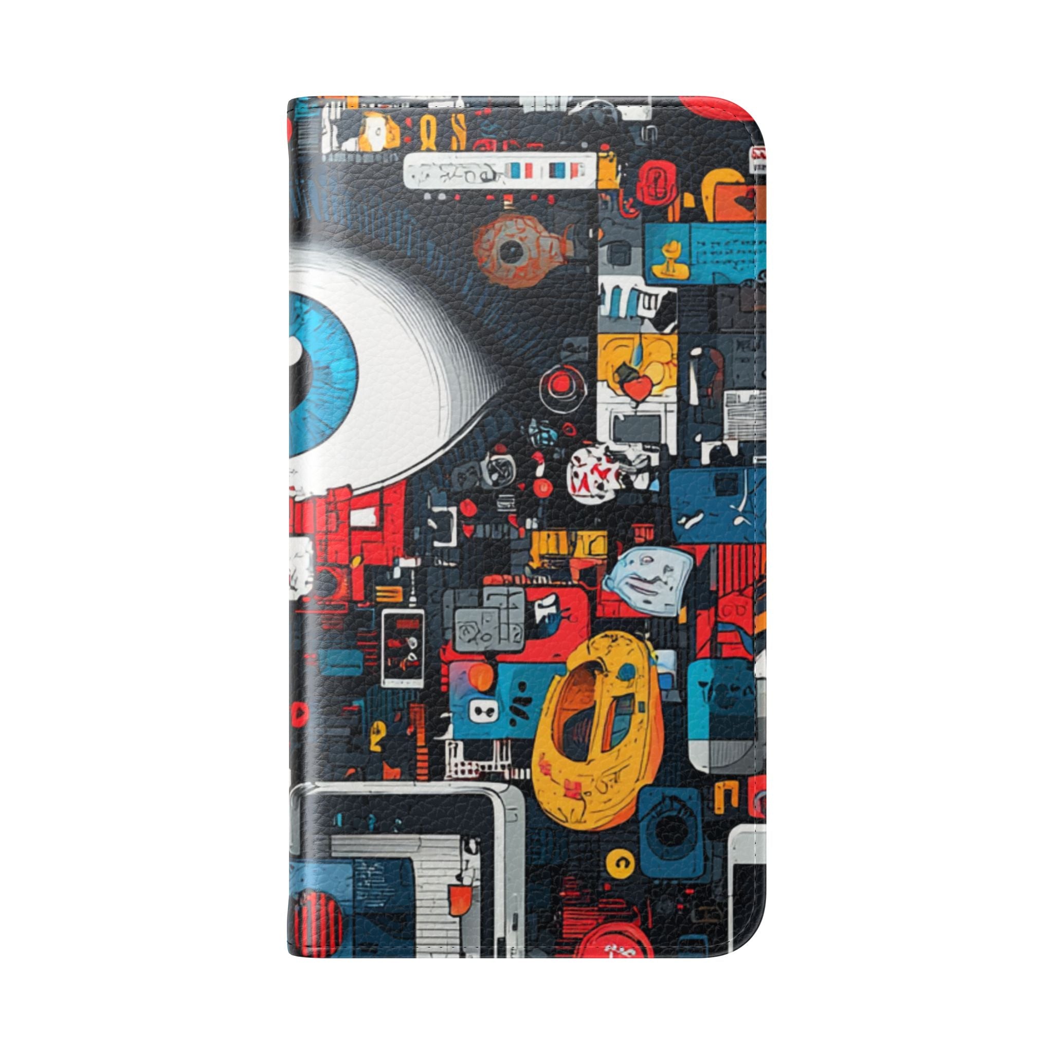 Blue Gaze Mosaic - Samsung S23 Case - Wallet