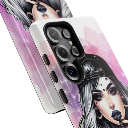 Silver Sip Nebula Samsung S25 Ultra Case - Tough