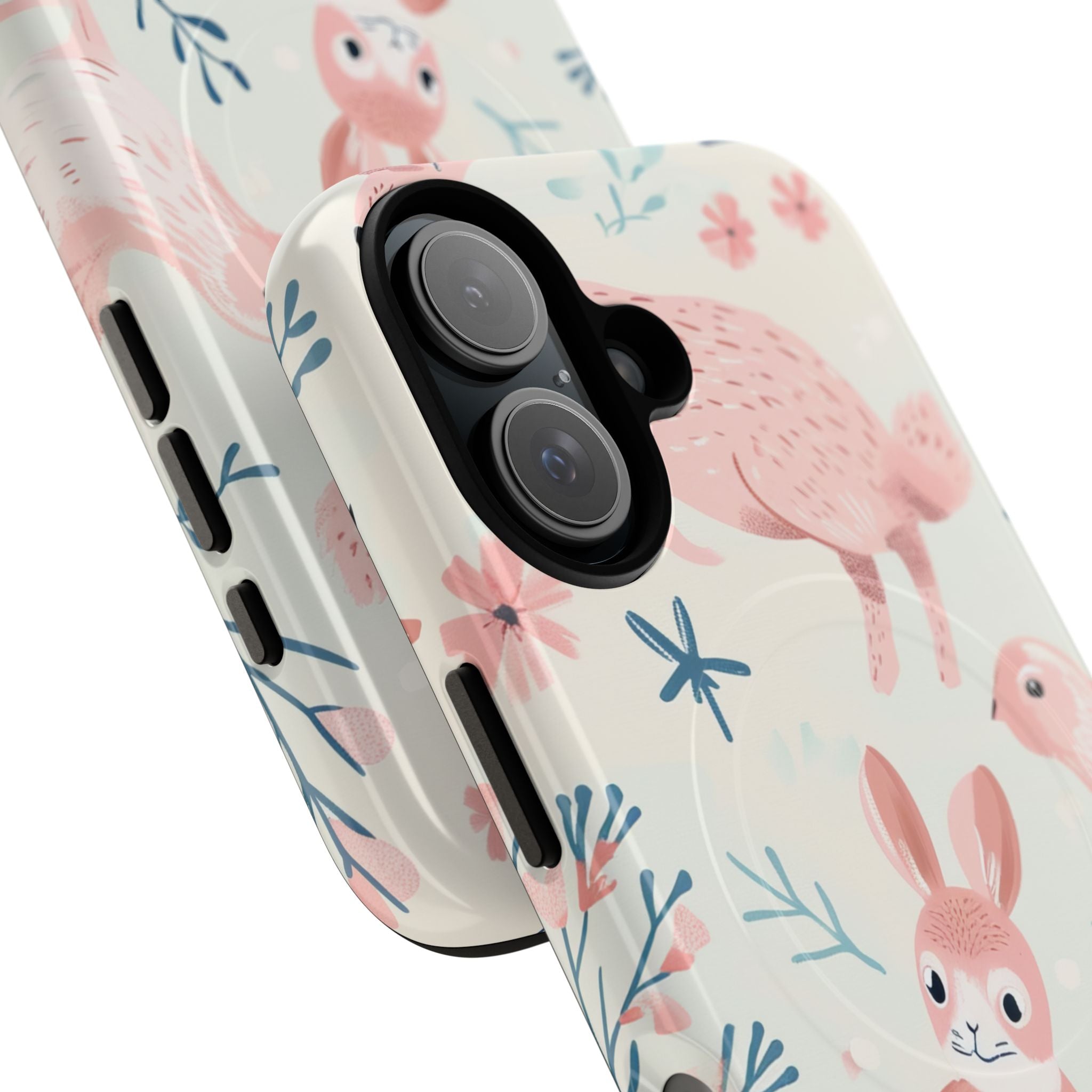 Pastel Whimsical Nature - Tough + MagSafe® iPhone 16 Phone Case