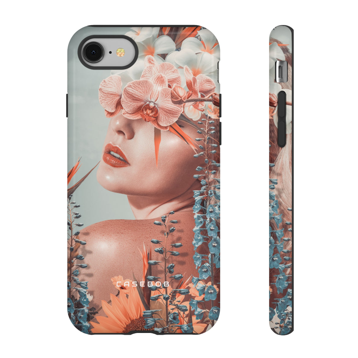 Contemporary Flowers - Protective Phone Case