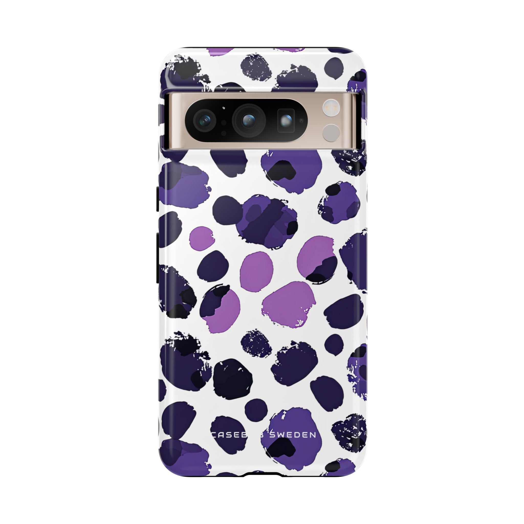 Purple Inkblots Google Pixel 8 - Tough Phone Case