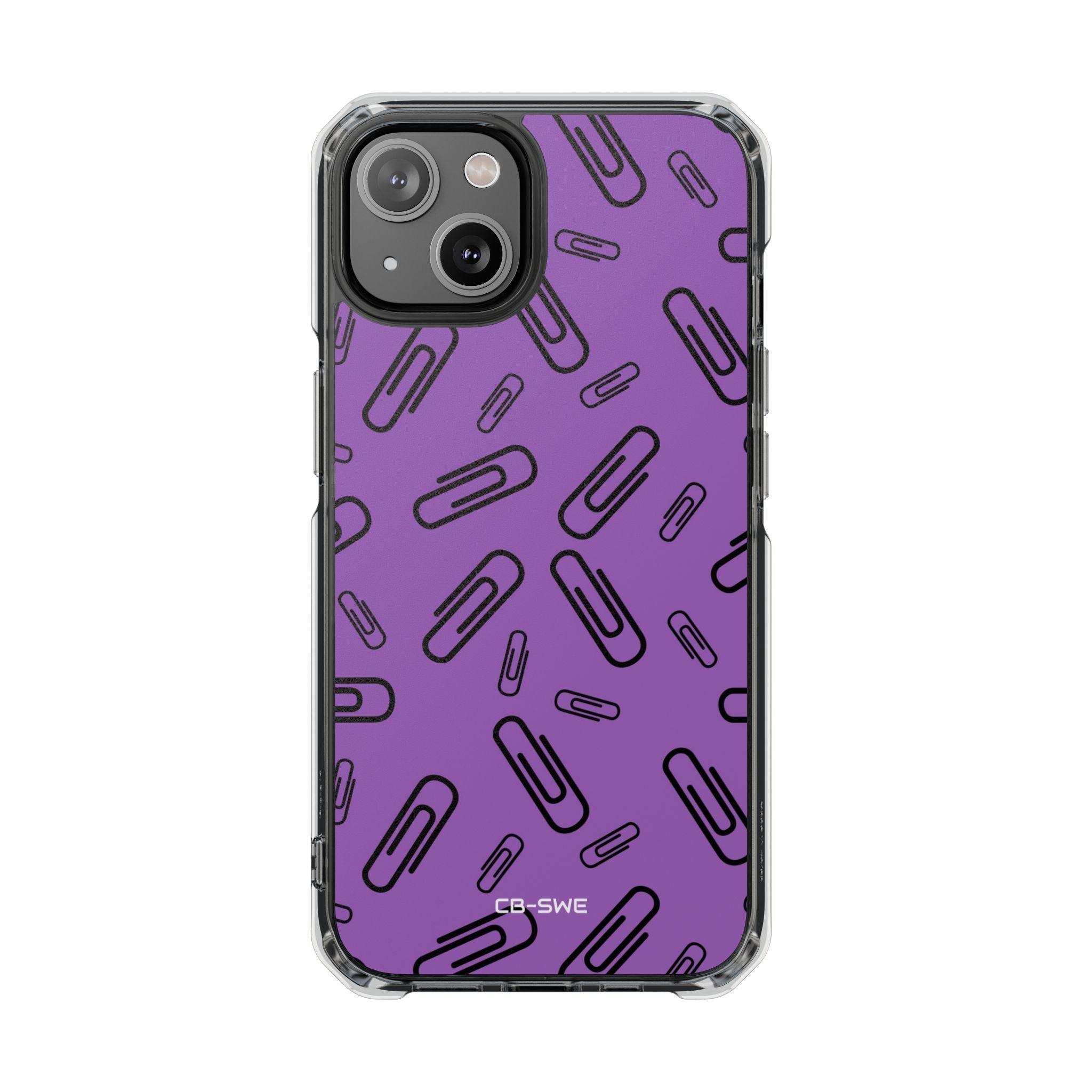Paperclips Dance Playfully iPhone Case - Impact