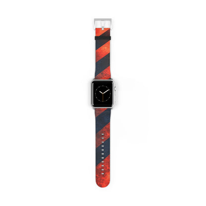 Diagonal Stripes Blaze - Watch Band