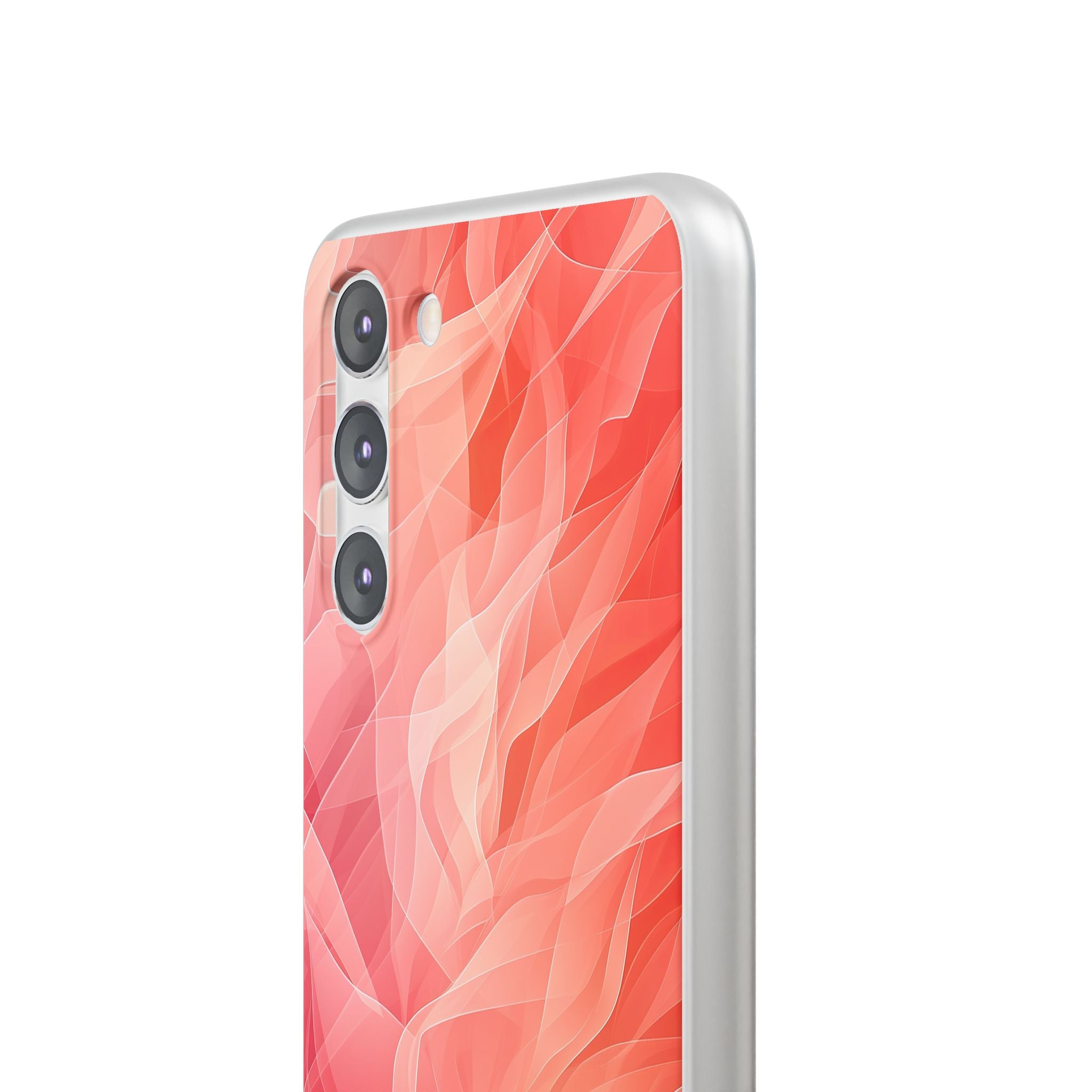 Peach Wave Drift Samsung S23 Plus Case - Soft