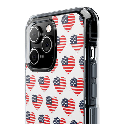 Hearts Embrace Freedom iPhone Case - Impact