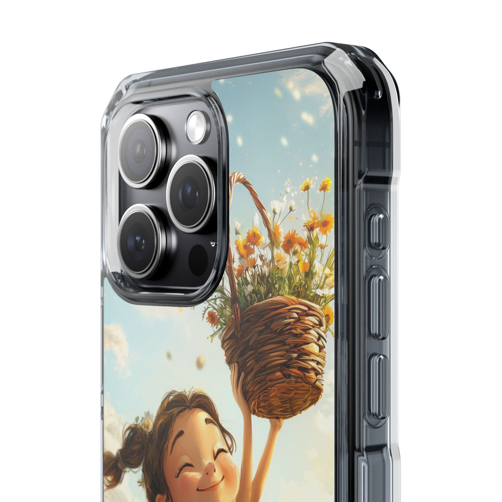 Joyful Girl Leaps iPhone Case - Impact