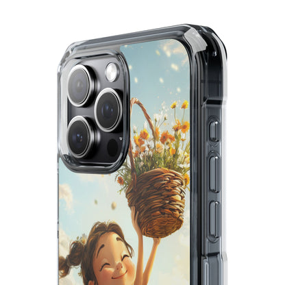 Joyful Girl Leaps iPhone Case - Impact
